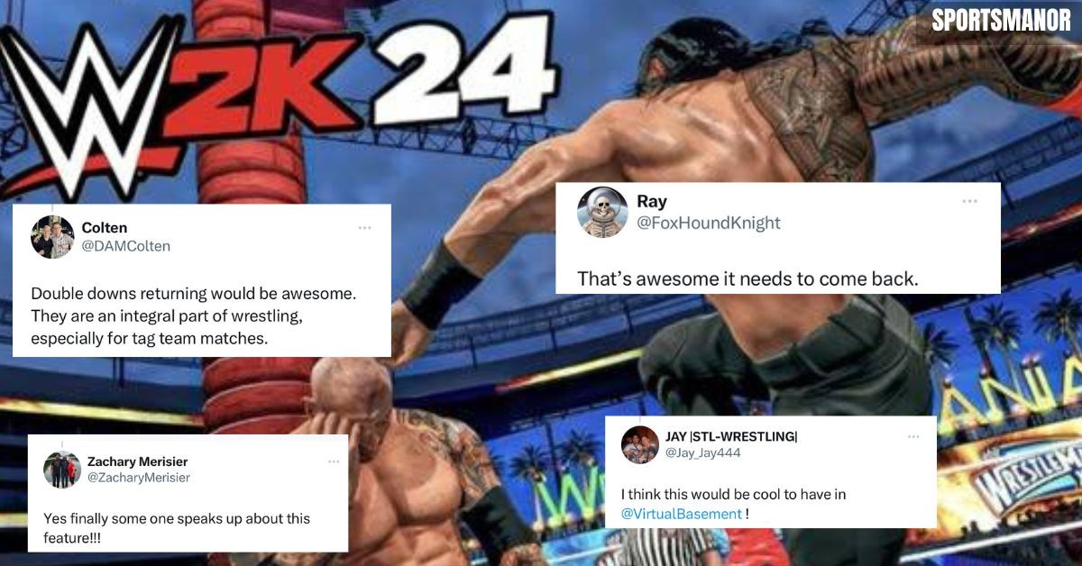 Fans wants to see the double KO system in WWE2K24 