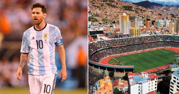 Lionel Messi and the La Paz