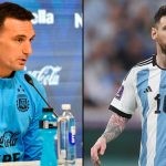 Lionel Scaloni and Lionel Messi