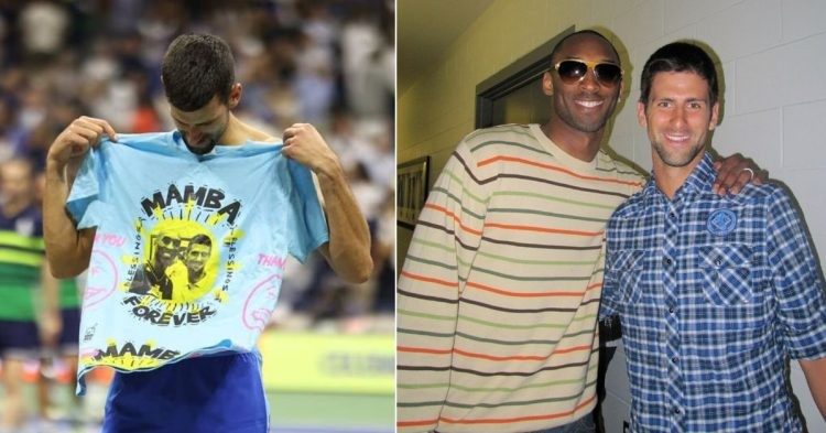 Novak Djokovic pays homage to Kobe Bryant after US Open 2023 win