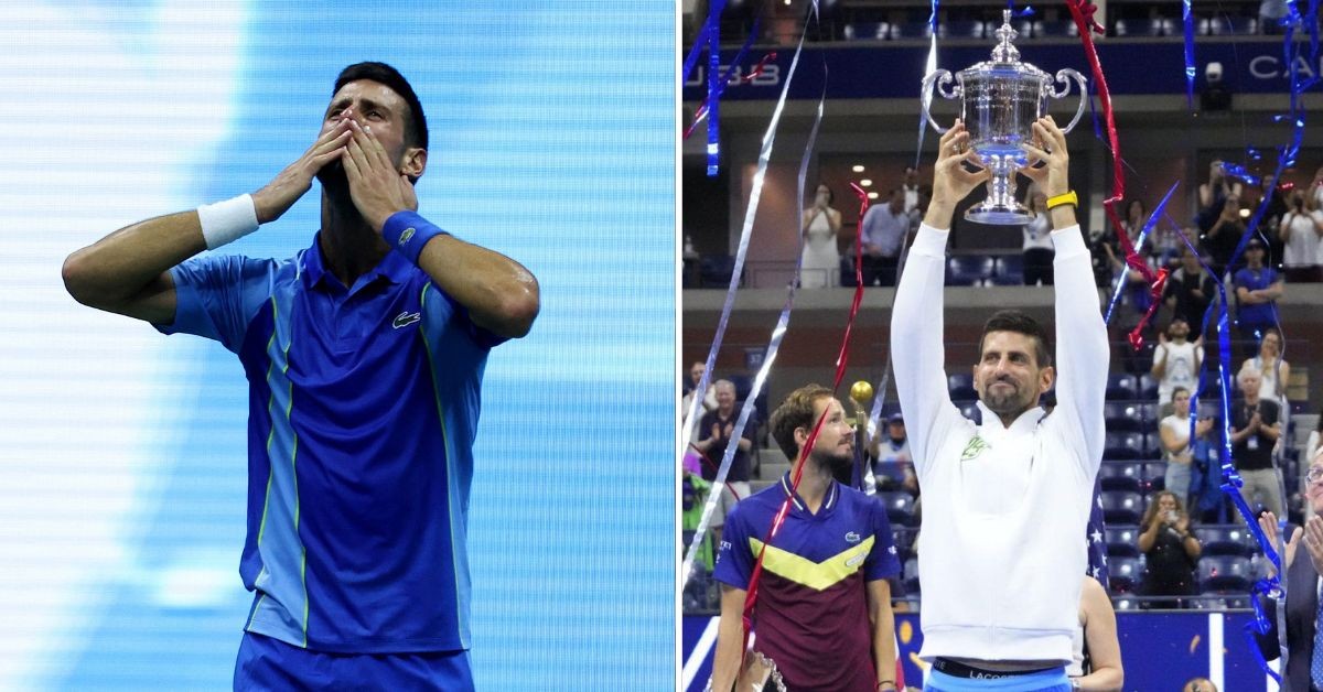 Novak Djokovic at US Open