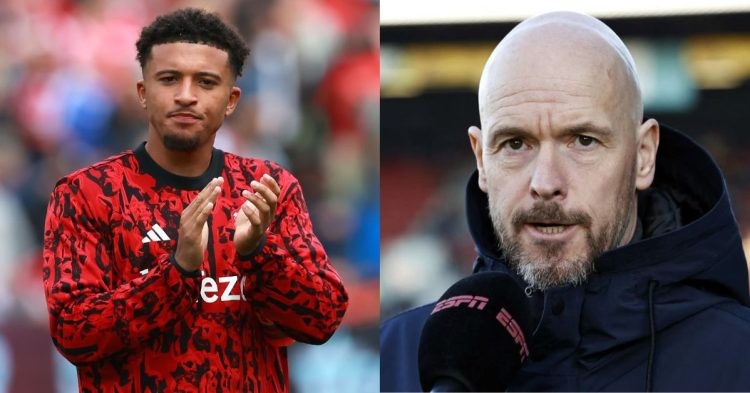 Report on Jadon Sancho as Manchester Chiefs stepping in to resolve the matter between the English winger and Erik ten Hag.