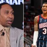 Stephen A. Smith and Kevin Porter Jr. (Credits - Complex and Houston Chronicle)
