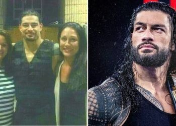 Roman Reigns and his sisters ( Credits-WWE and Pintrest)
