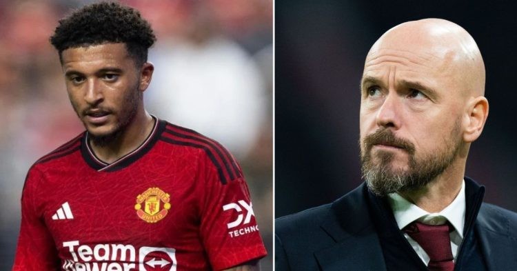 Sancho's future seems to be over at Manchester United