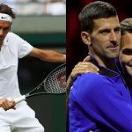 Novak Djokovic and Roger Federer 1
