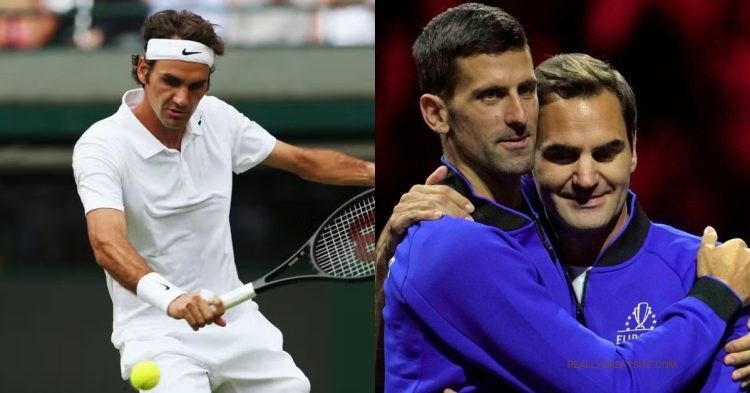 Novak Djokovic and Roger Federer 1
