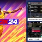 Changing body type in NBA 2k24