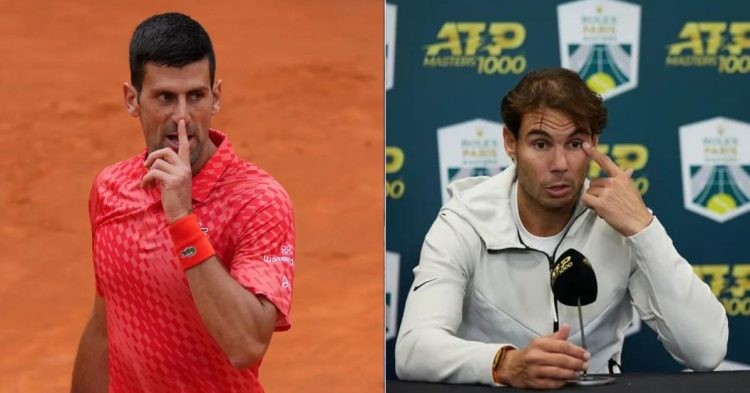 Novak Djokovic and Rafael Nadal.(Credits- Reuters, Getty Images)