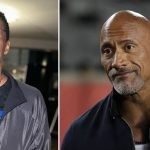 Curtis Bowels (left) and Dwayne Johnson (right)