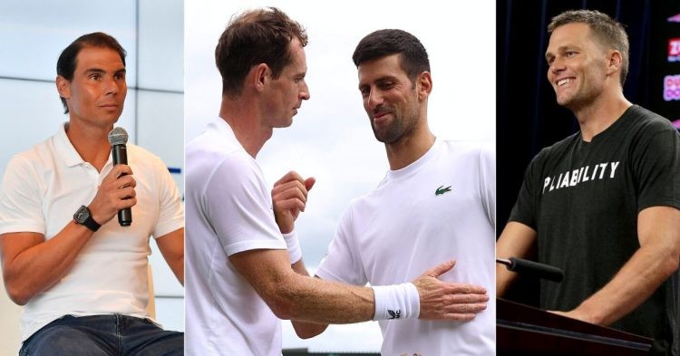 Rafael Nadal, Tom Brady and Andy Murray speak on Novak Djokovic. (Credits-X)