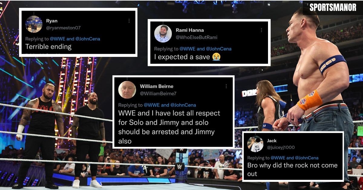 fans react to John Cena ending SmackDown