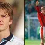 David Beckham's famous goal against Wimbledon in 1996 Premier League opener