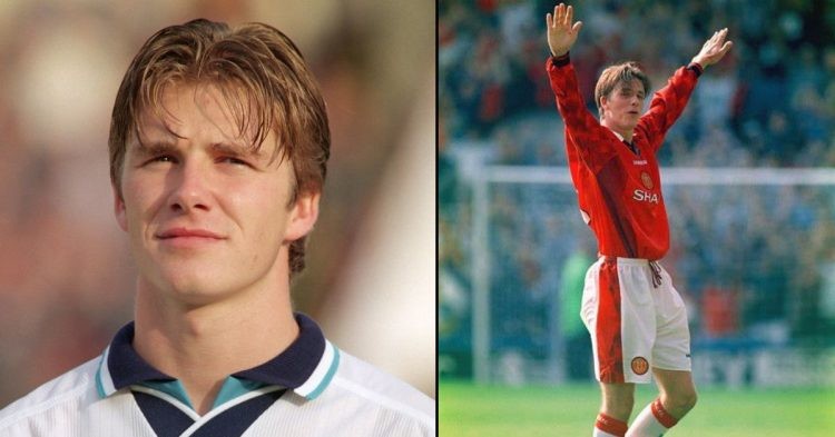 David Beckham's famous goal against Wimbledon in 1996 Premier League opener