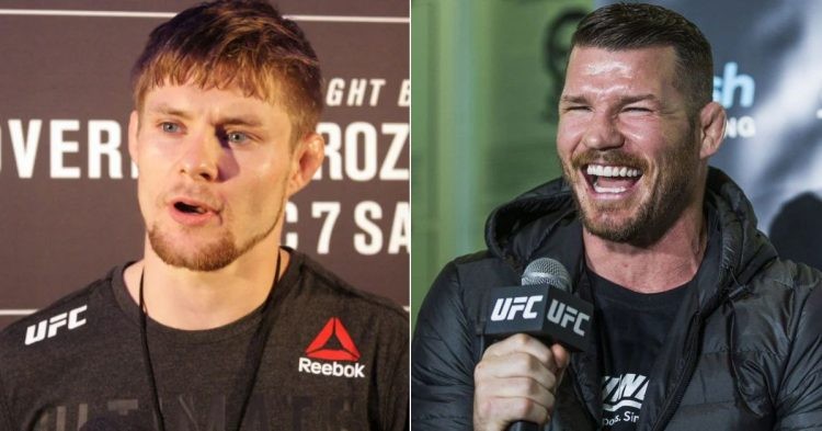 Bryce Mitchell and Michael Bisping