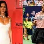 Kim Kardashian and Serena Williams
