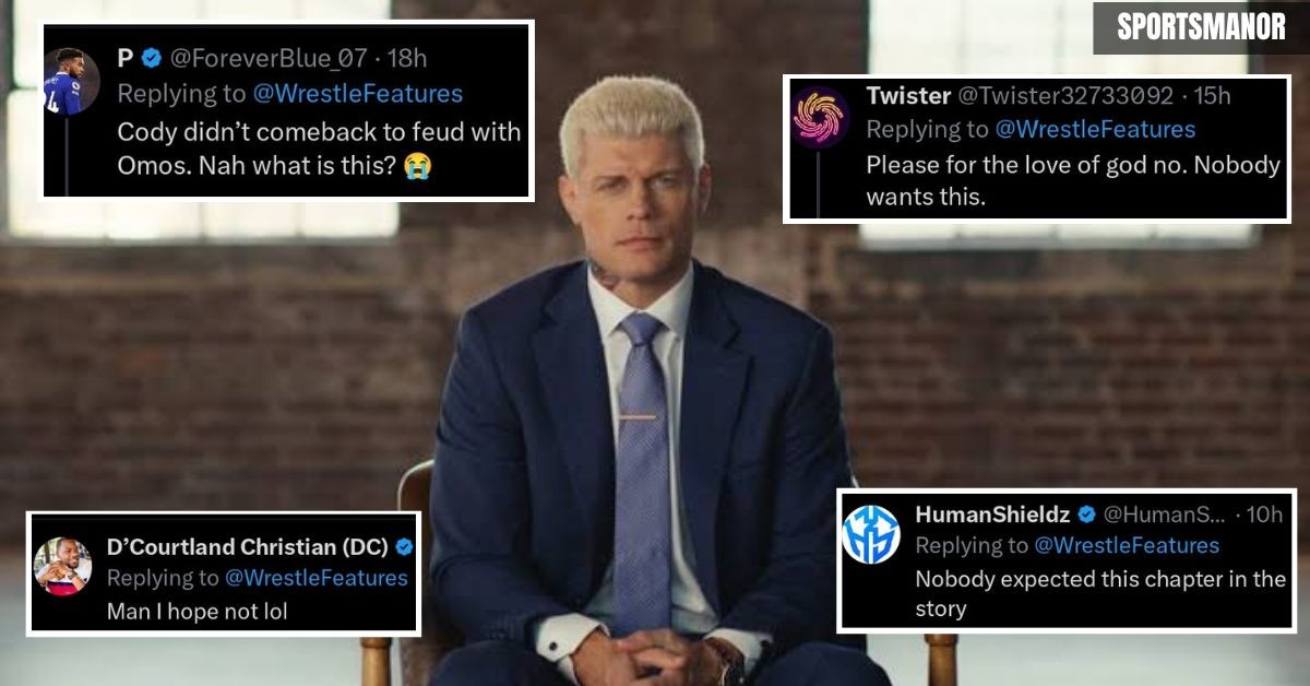 Fans react to Omos attacking Cody Rhodes