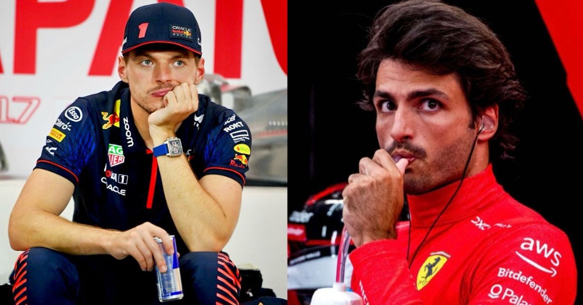 Carlos Sainz comments on Max Verstappen getting away with penalties