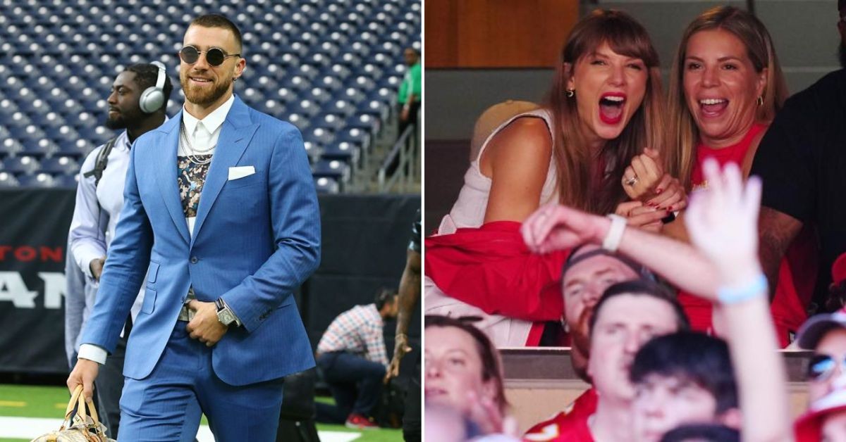 Kelce and Taylor (Credit: People)