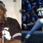 Micheal Jordan with White Sox