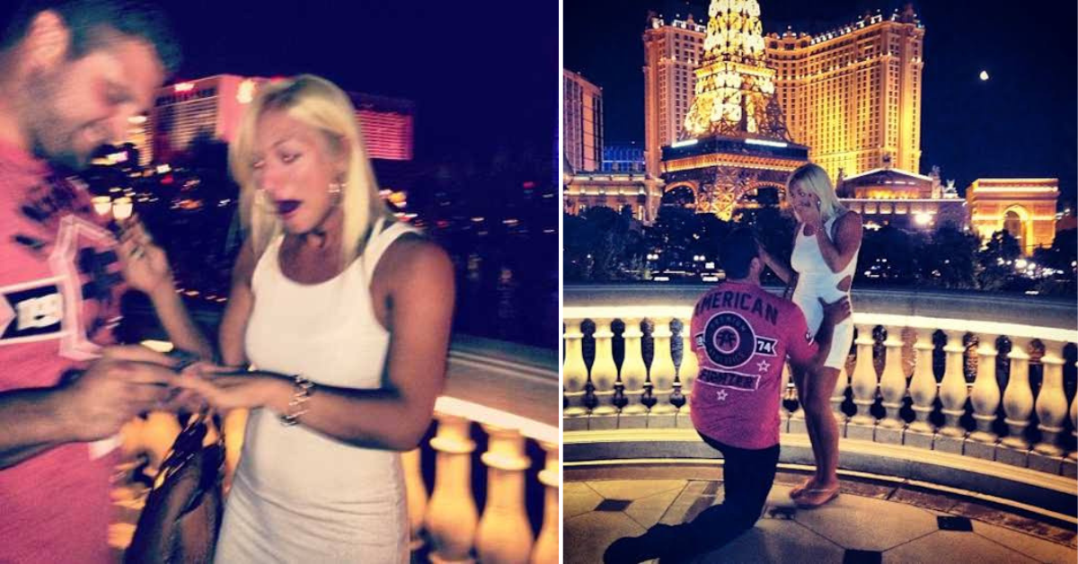 Brooke Hogan was proposed in Las Vegas