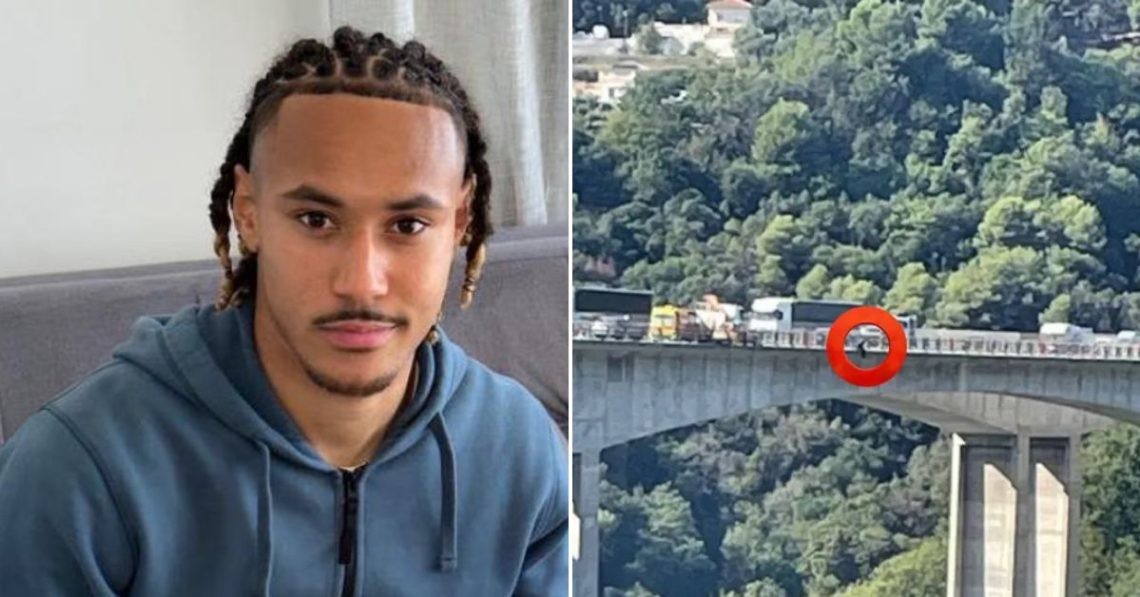 OGC Nice midfielder Alexis Beka Beka threatening to commit suicide by  standing on edge of Magnan Bridge: Reports