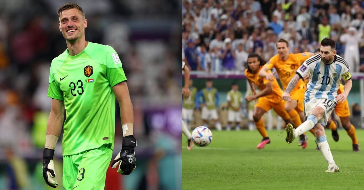 Andries Noppert claimed that he would save Lionel Messi's penalty