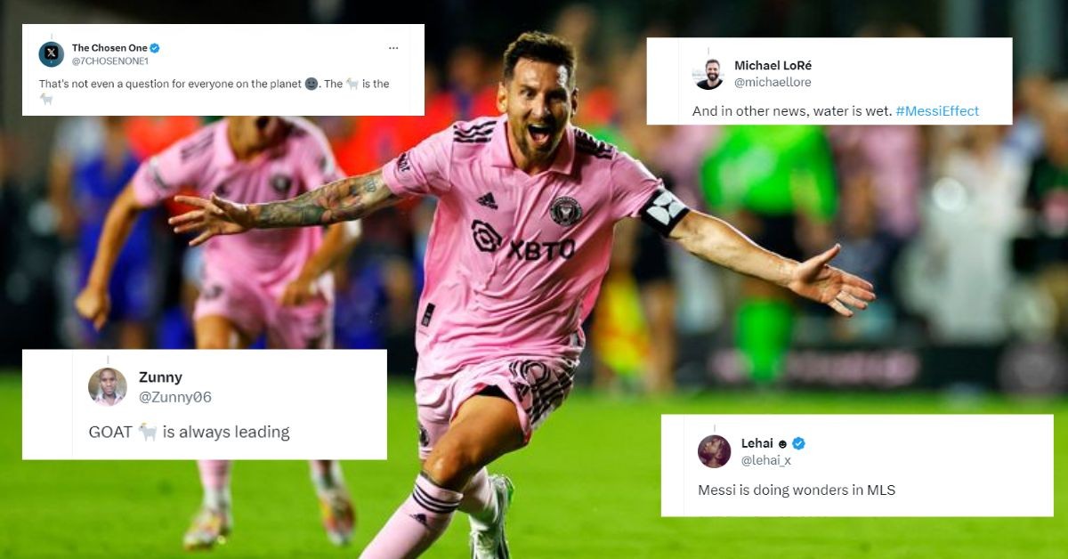 Soccer fans react to Lionel Messi breaking MLS records
