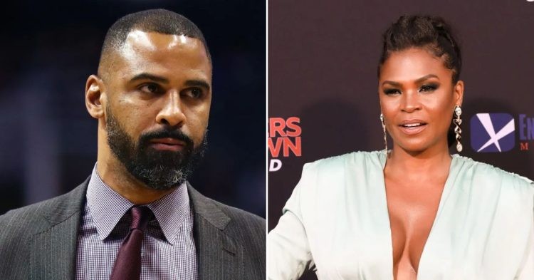 Ime Udoka and Nia Long (USA TODAY Sports and Getty Images)