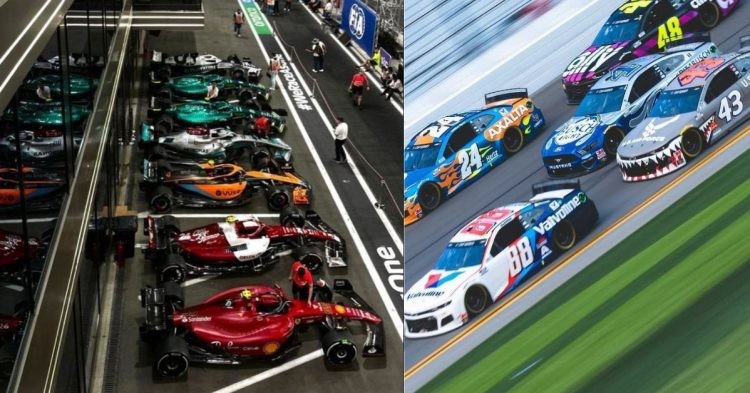 NASCAR gets a bad rep as comparisons with F1 rise after brawl at the race leaving driver bleeding