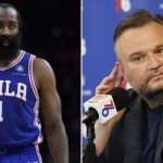 James Harden and Daryl Morey (Credits: AP and Getty Images)