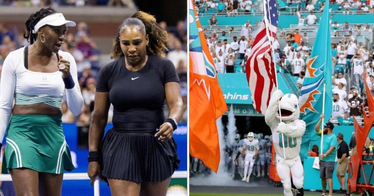 Serena Williams and Venus Williams owners of Miami Dolphins