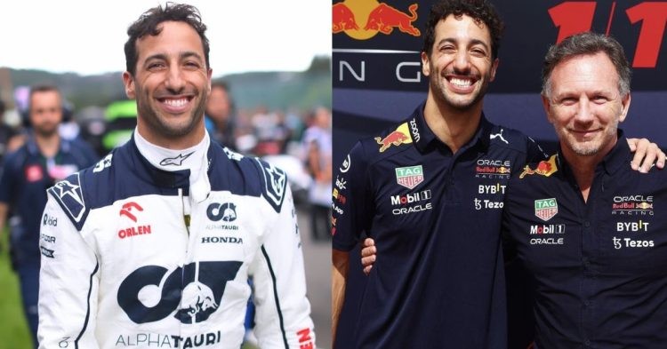 Daniel Ricciardo thanks Christian Horner for helping him get a seat