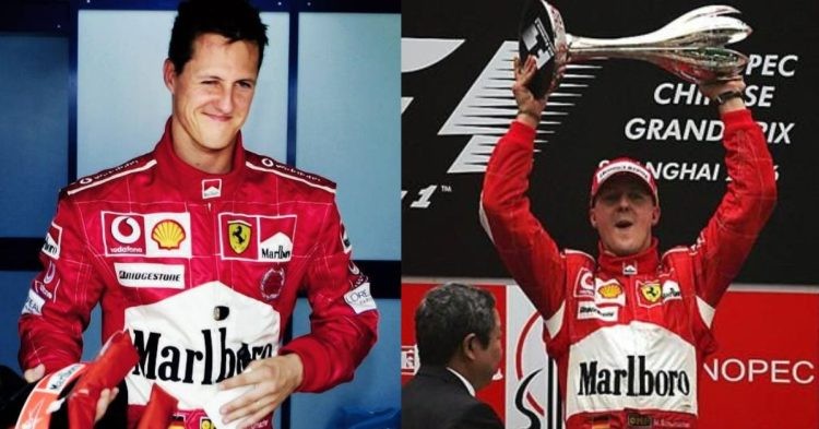 When did Michael Schumacher win his last race