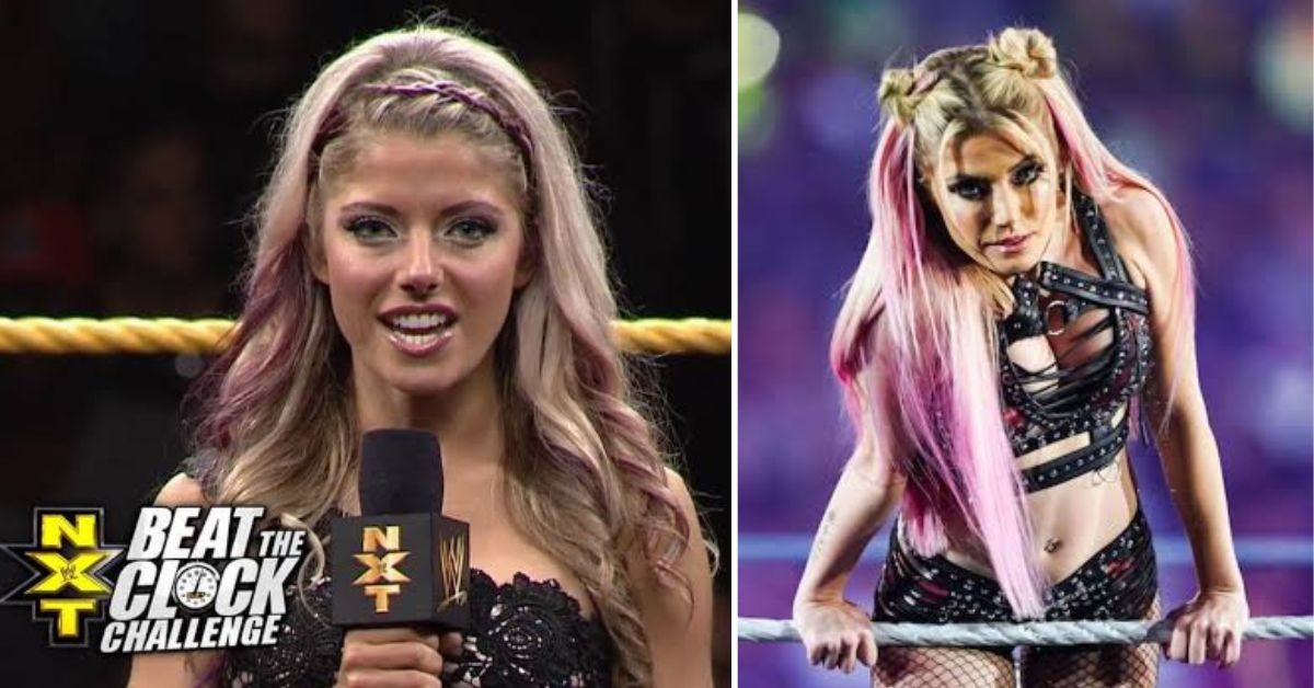 Alexa Bliss has been a WWE ring announcer