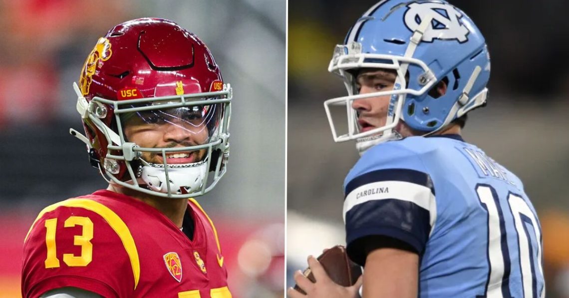 Caleb Williams vs Drake Maye Stats Which Quarterback Will Be a Higher