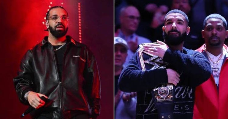 WWE star features in the latest album of Drake