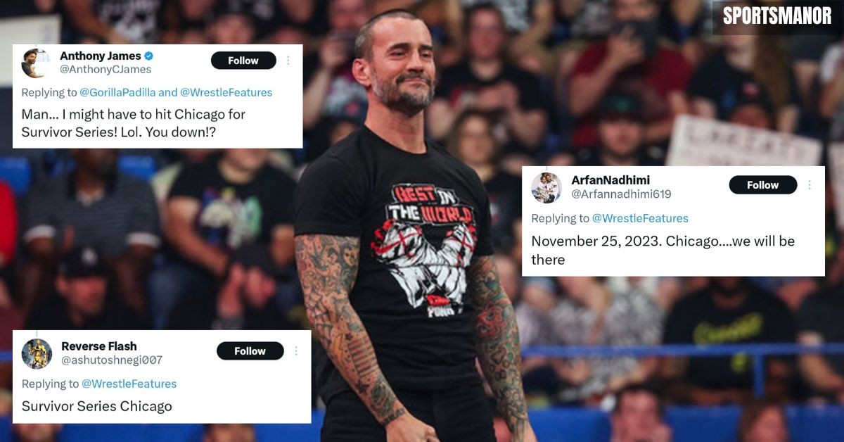Fans react to CM Punk's potential return at WWE Survivor Series 2023