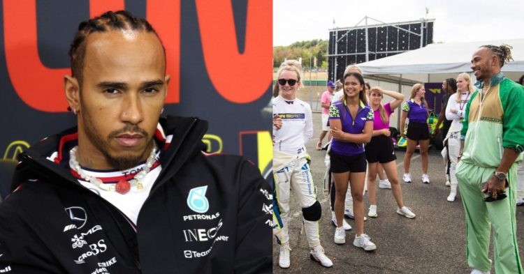 Lewis Hamilton asks for more diversity in the sport with the lack of female F1 drivers
