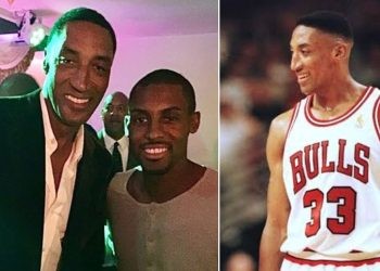 Scottie Pippen and Andron Pippen
