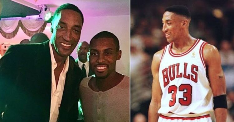 Scottie Pippen and Andron Pippen