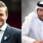 David Beckham and Sheikh Jassim