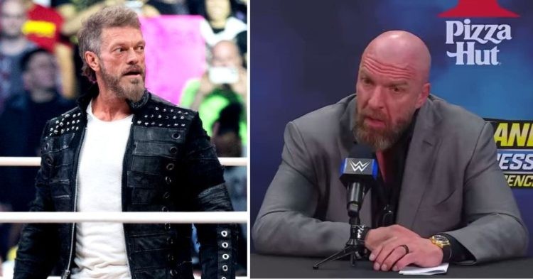 Triple H talks about Edge leaving WWE for AEW