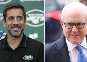 Aaron Rodgers’ Relationship With Johnson and Johnson's Woody Johnson Is the New York Jets Quarterback in Business With Pharmaceutical Company (Credits: AP News and CNN)