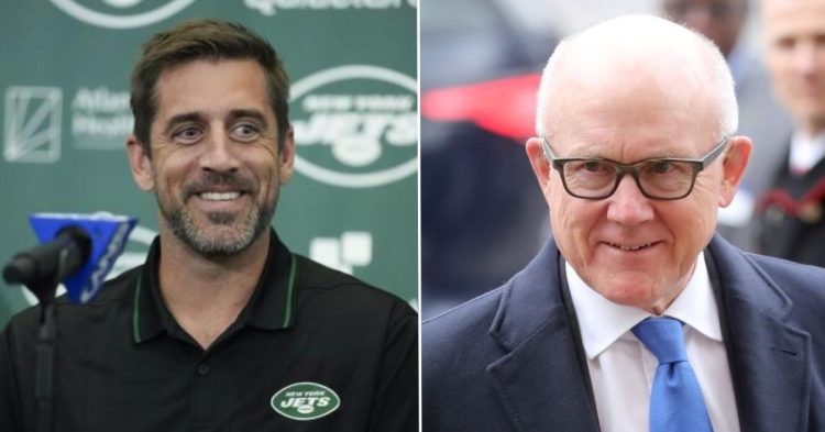 Aaron Rodgers’ Relationship With Johnson and Johnson's Woody Johnson Is the New York Jets Quarterback in Business With Pharmaceutical Company (Credits: AP News and CNN)