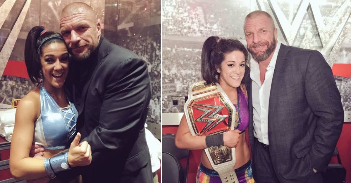 Bayley and Triple H