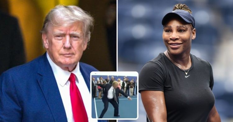 Serena Williams and Donald Trump