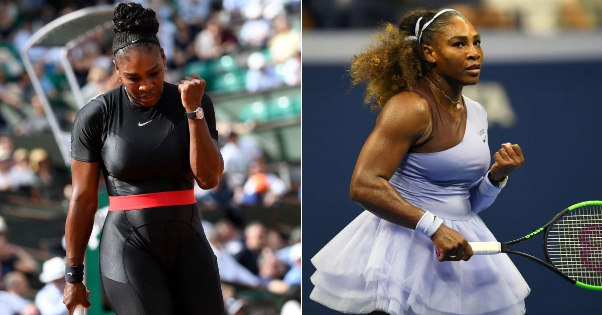 Serena Williams in catsuit, Serena Williams in tutu