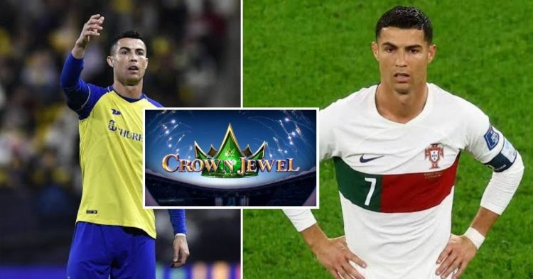 Cristiano Ronaldo was rumored to appear at WWE Crown Jewel