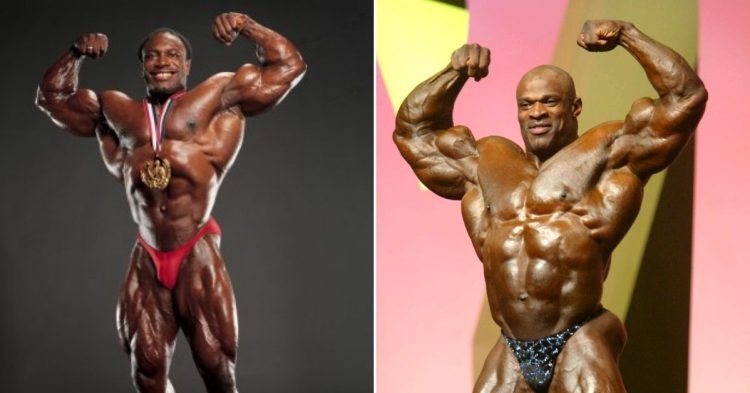 Lee Haney and Ronnie Coleman